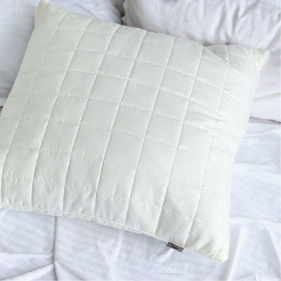подушка стегана біла