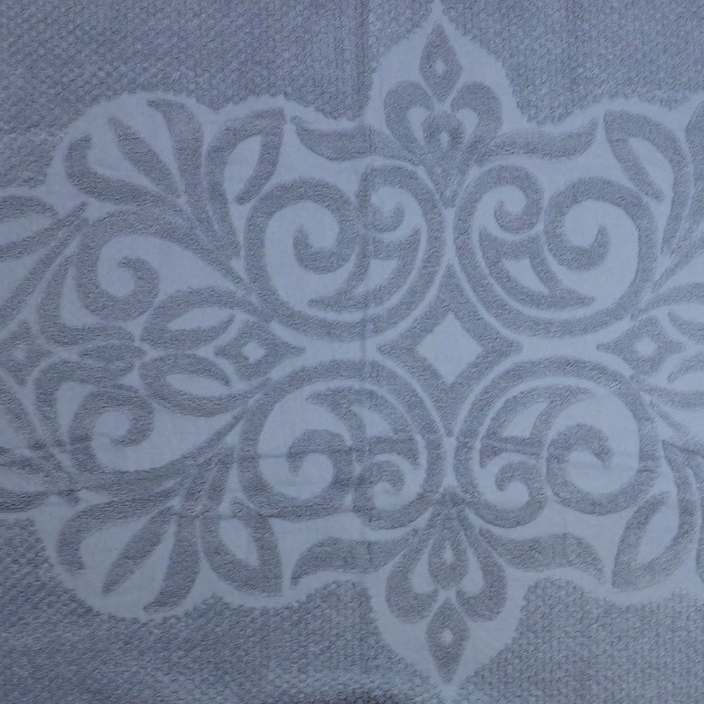 Рушник махровий 70х140см арабський візерунок сірий (88256), Бавовна 100%, 70х140 см, 420 г/м.кв., для бані