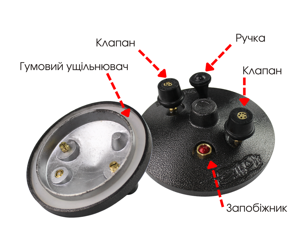 Афганський казан-скороварка 15 л чорний Rashko Baba, 15л, 30 см