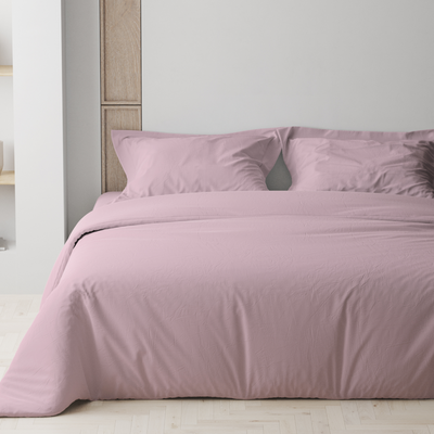 Комплект постільної білизни Happy Sleep Pastel Rose, 50x70 см, Полуторний, Бавовна 100%, 150х214 см., 150х214 см., 50х70 см, ранфорс
