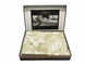 Постельное белье TAC Shadow Olive Сатин-Delux, Евро, Хлопок 100%, 240х260 см., 1, 4, 200х220 см., 50х70 см, сатин, Фирменная картонная коробка