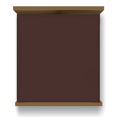 Простынь Dom Cotton бязь люкс коричневая (1 шт), Хлопок 100%, 150х220 см., 150х220 см, бязь люкс, Простынь