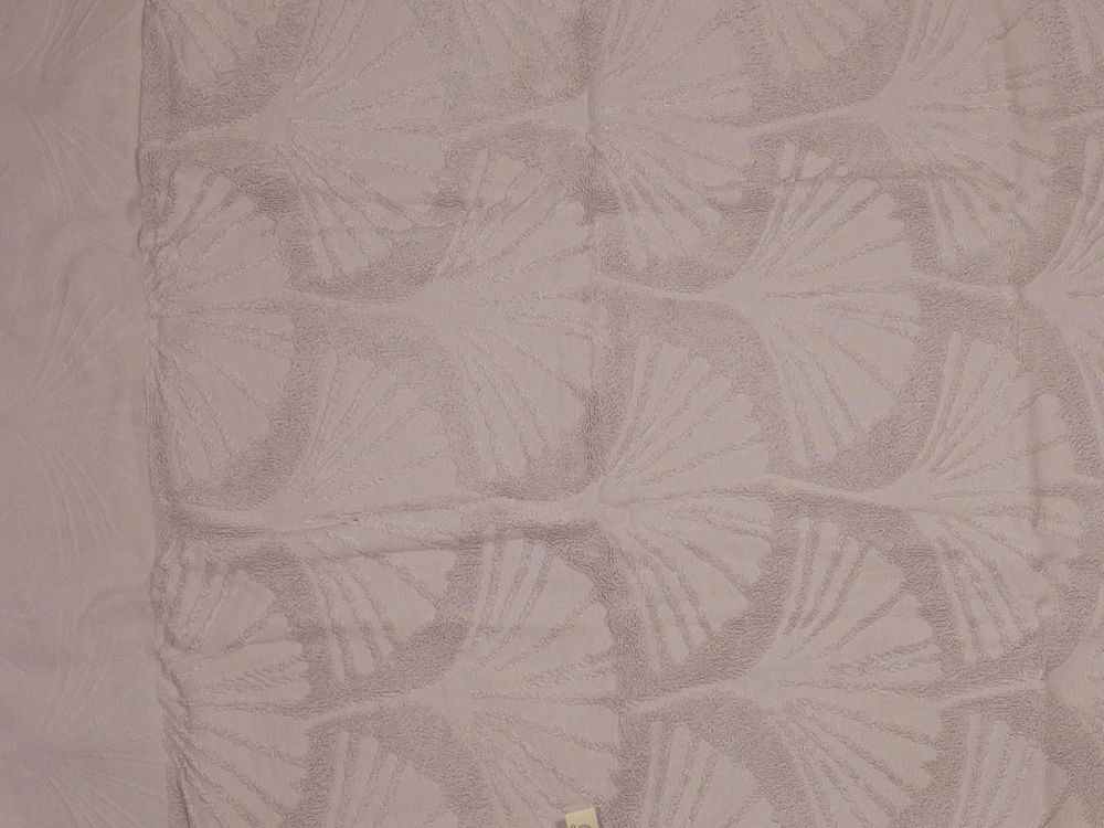 Рушник махровий Koloco сіре листя 50х90см, Бавовна 100%, 50х90 см, 400 г/м.кв., для обличчя