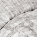 Постельное белье Karaca Home ранфорс - Carell gri серый евро, Евро, Хлопок 100%, 240х260 см., 1, 2, 200х220 см., 50х70 см, ранфорс