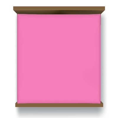 Простынь Dom Cotton бязь люкс розовая (1 шт), Хлопок 100%, 150х220 см., 150х220 см, бязь люкс, Простынь