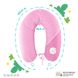 Подушка для вагітних та годування 30х190см Papaella рожева, Бавовна 100%, антиалергенне волокно, 30х190 см, ранфорс, ранфорс, для кормления, Середній