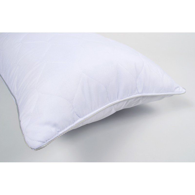 Подушка Lotus 50х70см, 70х70см - Softness білий, Мікрофібра 100%, антиалергенне волокно, 70х70см, мікрофібра, для сну