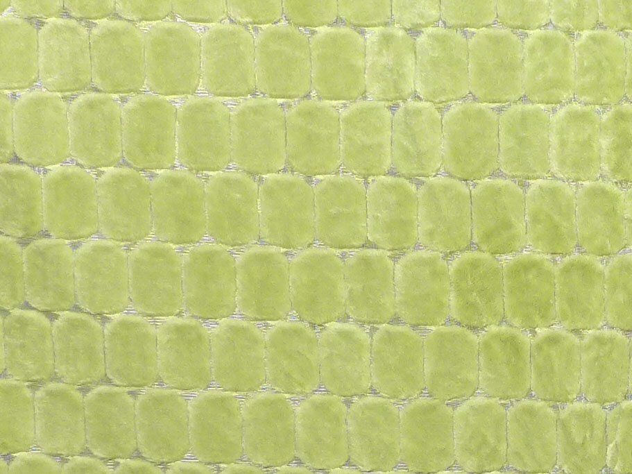 Покривало Koloco Мозаїка зелене, Мікрофібра 100%, 210х220 см, плюш, Євро, Покривало