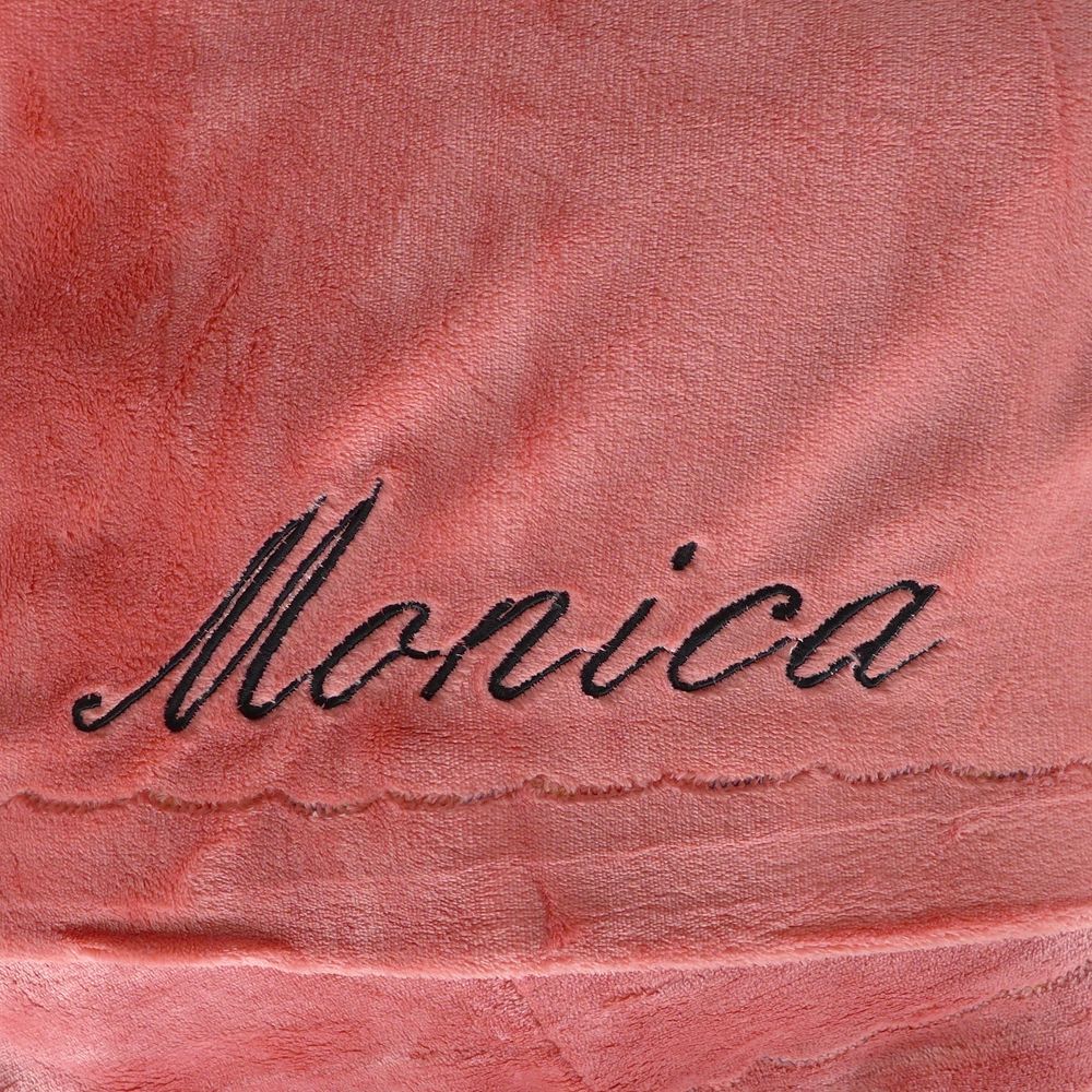 Постільна білизна велюр Koloco Monica червоне, Євро, Поліестер 100%, 250х250 см., 1, 2, 200х230 см., 50х70 (+2см окантовка), мікрофібра