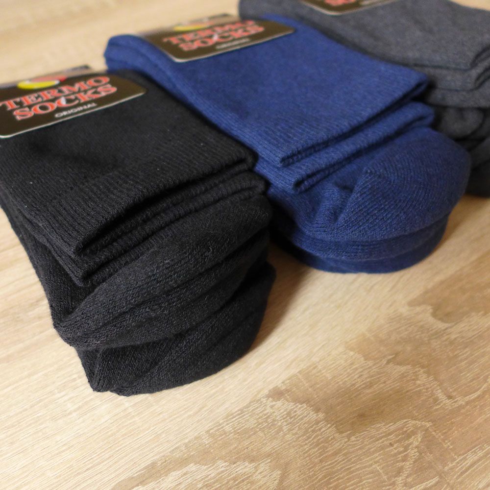 Шкарпетки чоловічі махрові Super Socks "Thermo" р. 41-45 (1 пара), Вовна 75%, Поліестер 23%, Еластан 2%, 41-45, чоловічі