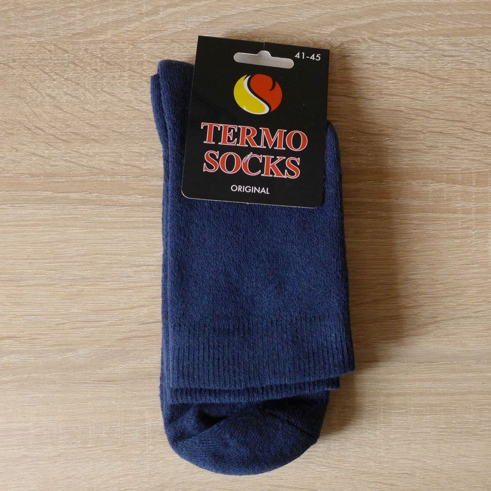 Носки мужские махровые Super Socks "Thermo" р. 41-45 (1 пара), Шерсть 75%, Полиэстер 23%, Эластан 2%, 41-45, мужские