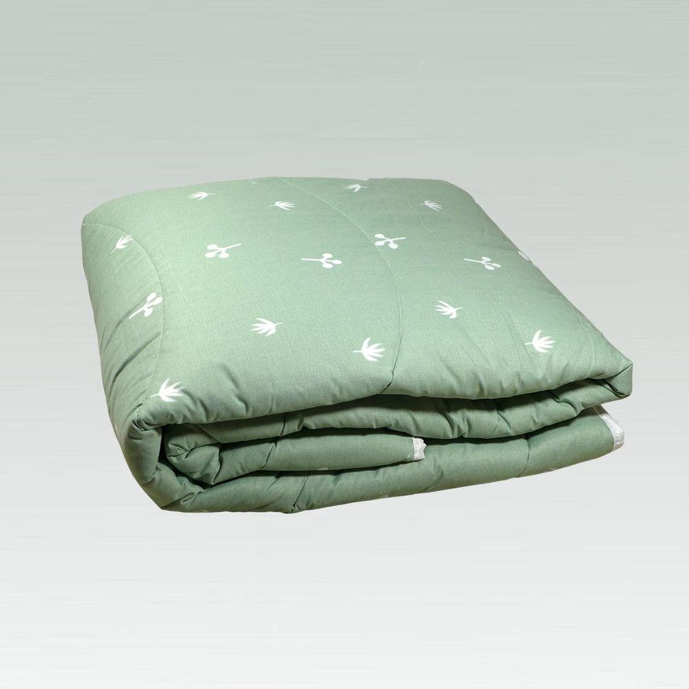 Одеяло Viluta силиконовое стеганое Стандарт, чехол ранфорс, Хлопок 100%, cиликонизированное волокно, 140х205 см, ранфорс, ранфорс, 300 г/м2, Полуторное