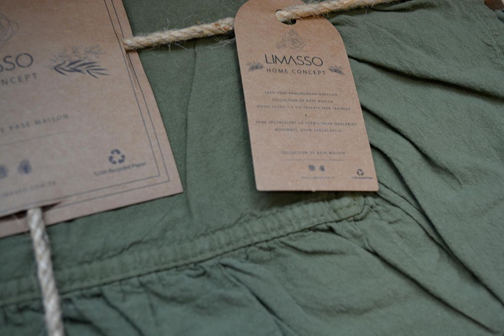 Постельное белье Limasso Exclusive Stonewashed Capulet Olive вареный хлопок, Евро, Хлопок 100%, 240х260 см., 1, 2, 200х220 см., 50х70 см, варёный хлопок, Фирменная картонная коробка