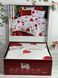 Постільна білизна Romeo Home Love Red Фланель, Євро, Бавовна 100%, 240х260 см., 1, 2, 200х220 см., 50х70 см, фланель, Фірмова картонна коробка