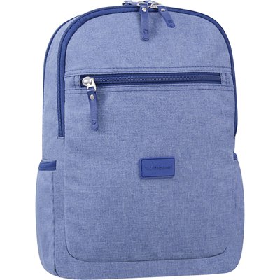 Дитячий рюкзак Bagland Young 13 л. Синій (0051069), 35 x 25 x 15 см, Ткань 600D меланж, чоловічий, 13л, 0.40