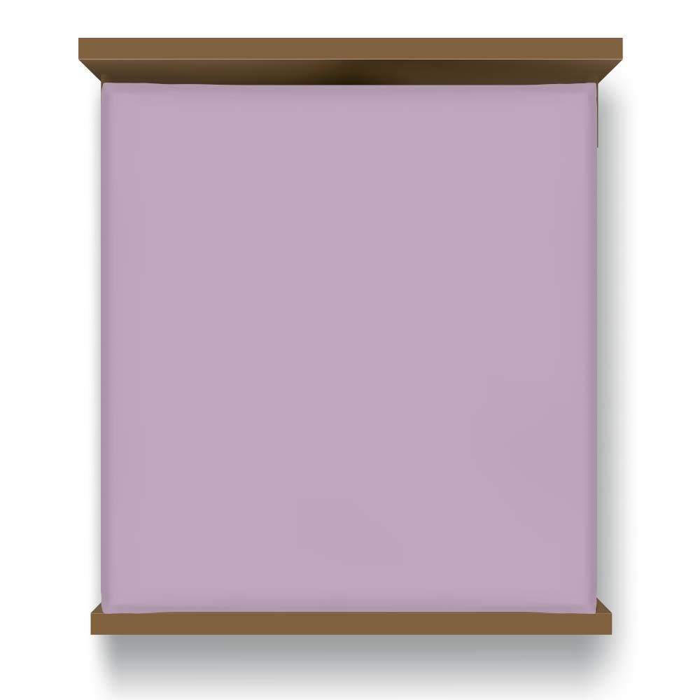 Простынь Dom Cotton бязь люкс фиолетовая (1 шт), Хлопок 100%, 180х220 см., 180х220 см, бязь люкс, Простынь