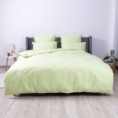 Комплект постельного белья Happy Sleep Leafy Luxe, 50x70см, Евро, Хлопок 100%, 215х240 см., 200х215 см., 50х70 см, ранфорс