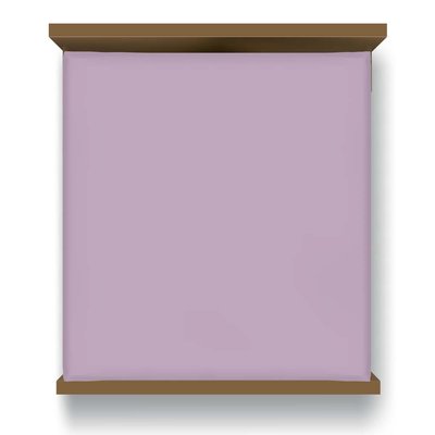 Простынь Dom Cotton бязь люкс фиолетовая (1 шт), Хлопок 100%, 150х220 см., 150х220 см, бязь люкс, Простынь