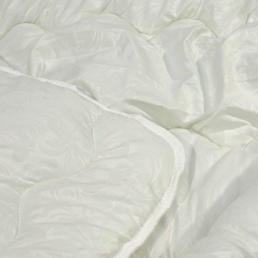 Одеяло Viluta силиконовое стеганое Relax, Микрофибра 100%, cиликонизированное волокно, 170х205 см, микрофибра, микрофибра, 375 г/м2, Двуспальное, Фірмова сумка