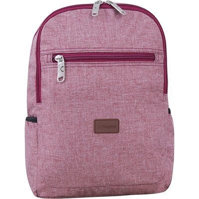 Детский рюкзак Bagland Young 13 л. Бордовый (0051069), 35 x 25 x 15 см, Ткань 600D меланж, женский, 13л, 0.40