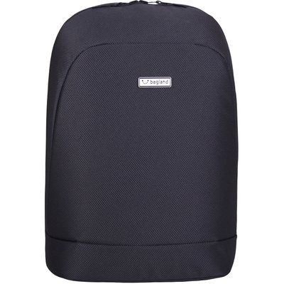 Рюкзак для ноутбука Bagland Advantage 23 л. Чорний (00135169), 27 x 50 x 17 см, Dobby, чоловічий, Для ноутбука, 23л, 0,90, 14"