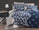 Постільна білизна Сатин First Choice Sierra Navy Blue, Євро, Бавовна 100%, 240х260 см., 1, по 2, 200х220 см., 50х70, 70х70 см, сатин, Фірмова картонна коробка
