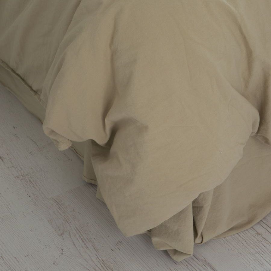 Постельное белье Limasso Standart Oxford Tan вареный хлопок, Евро, Хлопок 100%, 240х260 см., 1, 2, 200х220 см., 50х70 см, варёный хлопок, Фирменная картонная коробка