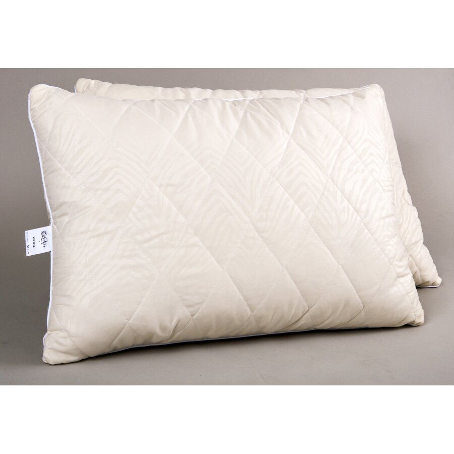 Подушка Lotus 50x70см - Wool вовняна, Мікрофібра 100%, овеча вовна 100%, 50х70см, мікрофібра, для сну