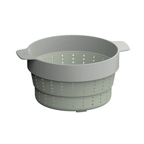 Дуршлаг-пароварка BergHOFF Leo Balance, силикон, 24 см, 24 см