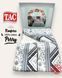 Постільна білизна ранфорс TAC Perry Blue, Полуторний, Бавовна 100%, 180х260 см., 1, 1, 160х220 см., 50х70 см, ранфорс, 142 TC, Фірмова картонна коробка
