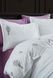 Двоспальний Євро комплект Dantela Vita Lavender Сатин з вишивкою