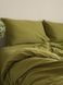 Постельное белье Limasso Standart Olive вареный хлопок, Полуторный, Хлопок 100%, 160х240 см., 1, 1, 160х220 см., 50х70 см, варёный хлопок, Фирменная картонная коробка