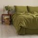 Постельное белье Limasso Standart Olive вареный хлопок, Полуторный, Хлопок 100%, 160х240 см., 1, 1, 160х220 см., 50х70 см, варёный хлопок, Фирменная картонная коробка
