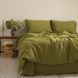 Постельное белье Limasso Standart Olive вареный хлопок, Полуторный, Хлопок 100%, 160х240 см., 1, 1, 160х220 см., 50х70 см, варёный хлопок, Фирменная картонная коробка