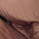 Постільна білизна Dom Cotton Сатин Страйп Шоколад, Євро, Бавовна 100%, 220х240 см., 1, 2, 200х220 см., 50х70 (+4см окантовка), сатин Stripe