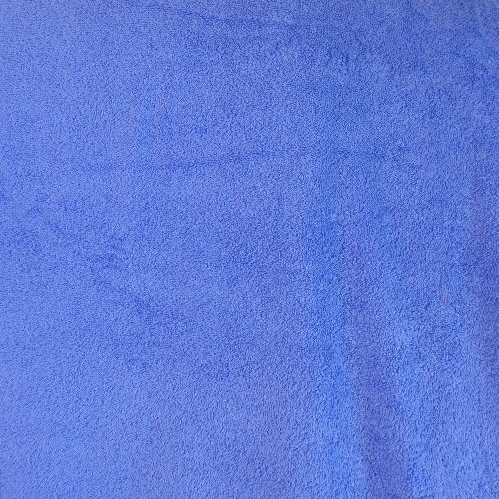 Простынь махровая "Aisha" синяя 400г/м2, Хлопок 100%, 200х220 см, махра, 400 г/м.кв., Евро