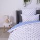 Комплект постельного белья Happy Sleep Light Blue Dots, 50х70см, Полуторный, Хлопок 100%, 150х214 см., 150х214 см., 50х70 см, ранфорс