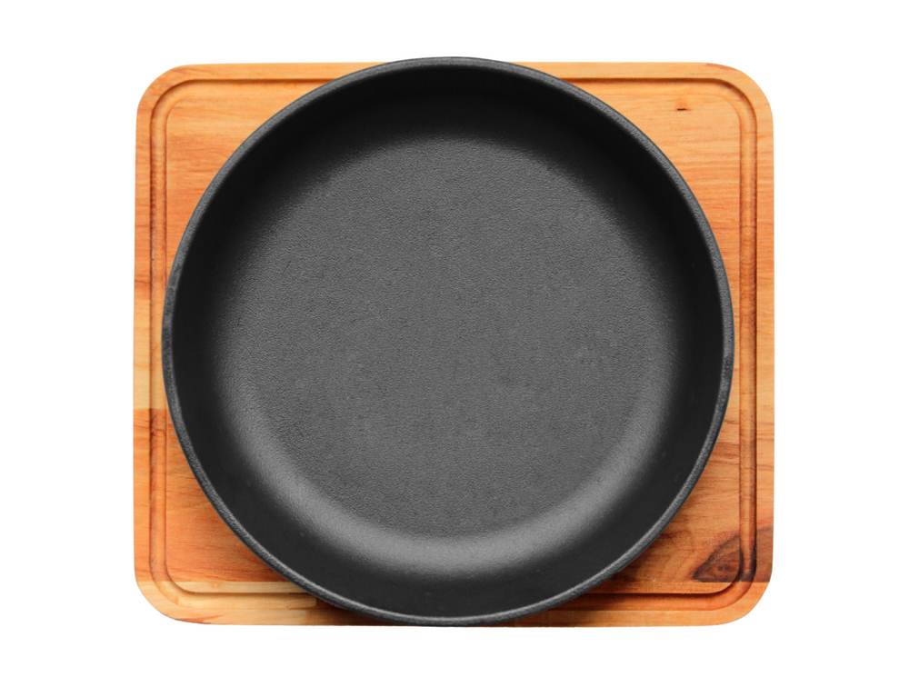 Сковорода чавунна з підставкою 200 х 40 мм