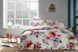 Постельное белье TAC Luton Pink Сатин-Digital, Семейный, Хлопок 100%, 240х260 см., 2, 4, 160х220 см., 50х70 см, сатин, 220 TC, Фирменная картонная коробка