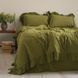 Постельное белье Limasso Exclusive Olive вареный хлопок, Полуторный, Хлопок 100%, 160х240 см., 1, 1, 160х220 см., 50х70 см, варёный хлопок, Фирменная картонная коробка
