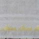 Полотенце махровое Aisha Альвида серое, 400 г/м2 (5089), Хлопок 100%, 70х140 см, 400 г/м.кв., для бани