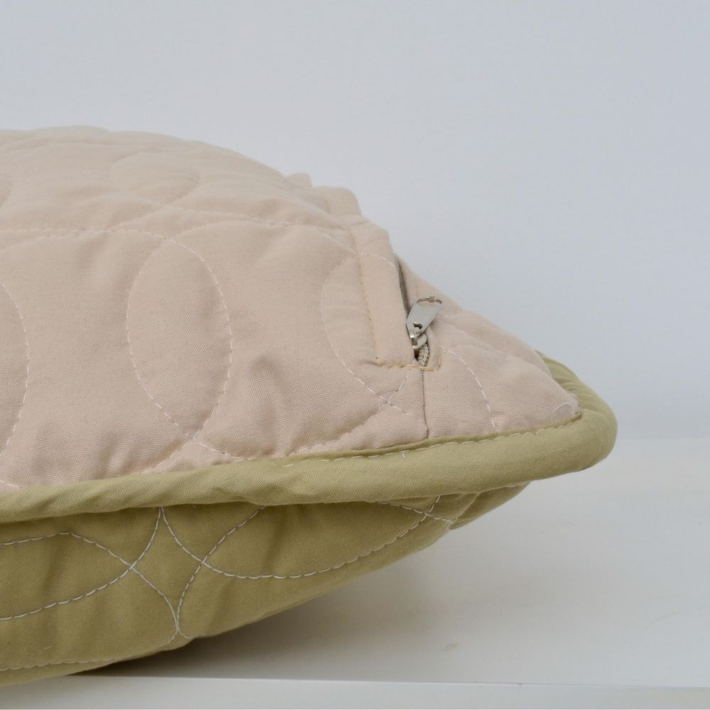 Подушка декоративная Дуэт "Фисташка" 40х40 см, Микрофибра 100%, cиликонизированное волокно, 40х40см, микрофибра, для одыха