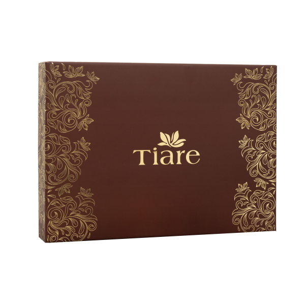 Постельное белье Сатин Люкс Tiare 154, Семейный, Хлопок 100%, 230х260 см., 2, 2, 143х210 см., 50х70 (+2см окантовка), сатин люкс