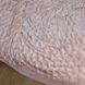 Покрывало меховое Koloco "Норка" розовый, Полиэстер 100%, 210х220 см, искусственный мех, Евро, Покрывало