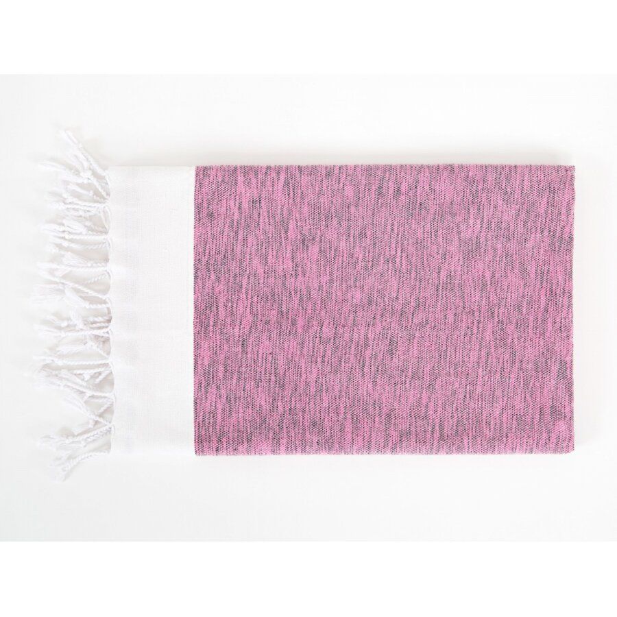 Рушник пляжний Sare pembe рожевий 90х170 ТМ Irya, Бавовна 100%, 90х170 см, хлопок