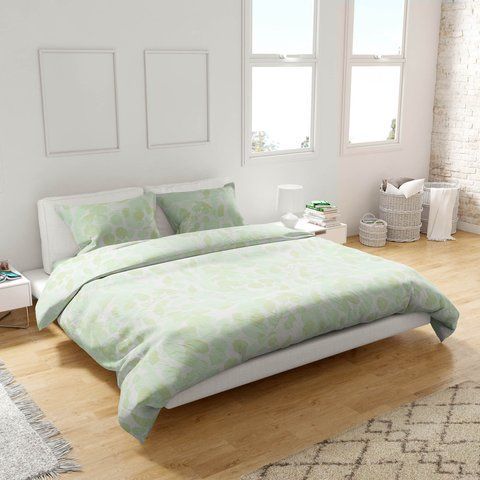 Постельное белье Бязь Home Line "Гербарий", Полуторный, Хлопок 100%, 150х220 см., 1, 1, 143х210 см., 50х70 см, бязь, 120 г/м.кв, ПВХ