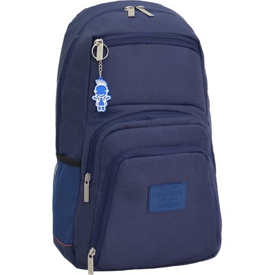 Рюкзак для ноутбука Bagland Freestyle 21 л. 330 Чорнильна (0011966), 30 x 45 x 15 см, Ткань 600D W/R, чоловічий, Для ноутбука, 21л, 0,90, 14"