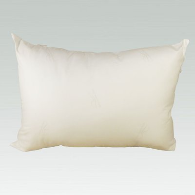 Подушка Viluta 50x70см микрофибра (тик), Микрофибра 100%, cиликонизированное волокно, 50х70см, микрофибра, для сна