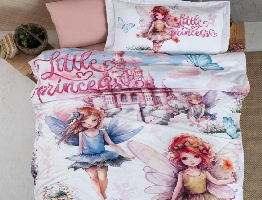 Підлітковий комплект ранфорс First Choice Princess, Підлітковий, Бавовна 100%, 180х220 см., 1, по 1, 160х220 см., 50х70, 70х70 см, ранфорс, Фірмова картонна коробка