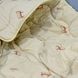 Одеяло Viluta шерстяное стеганое Premium, Хлопок 100%, шерстепон, 170х205 см, ранфорс, ранфорс, 400 г/м2, Двуспальное, Фірмова сумка